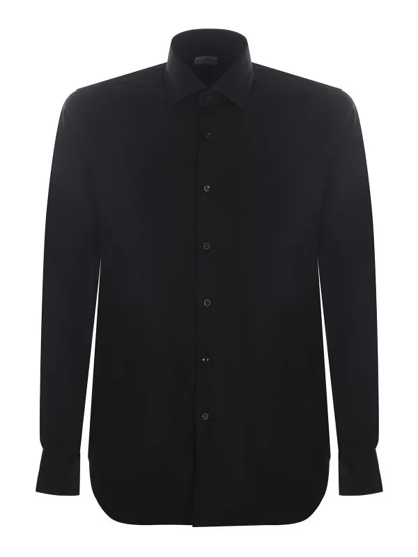 Xacus Chemise - Noir - Noir - Homme | 53116125319 | thebs.com