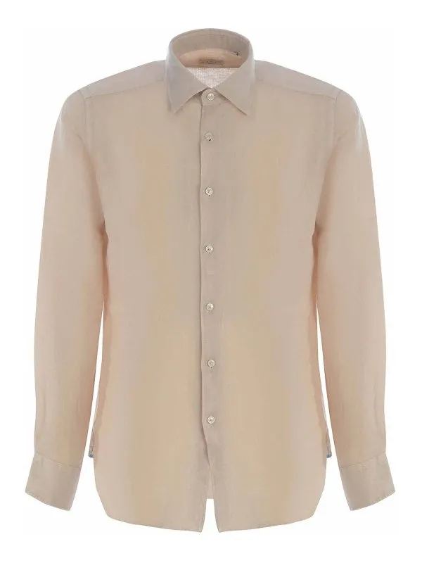 Xacus Chemise - Beige - Beige - Homme | 75961195011 | thebs.com