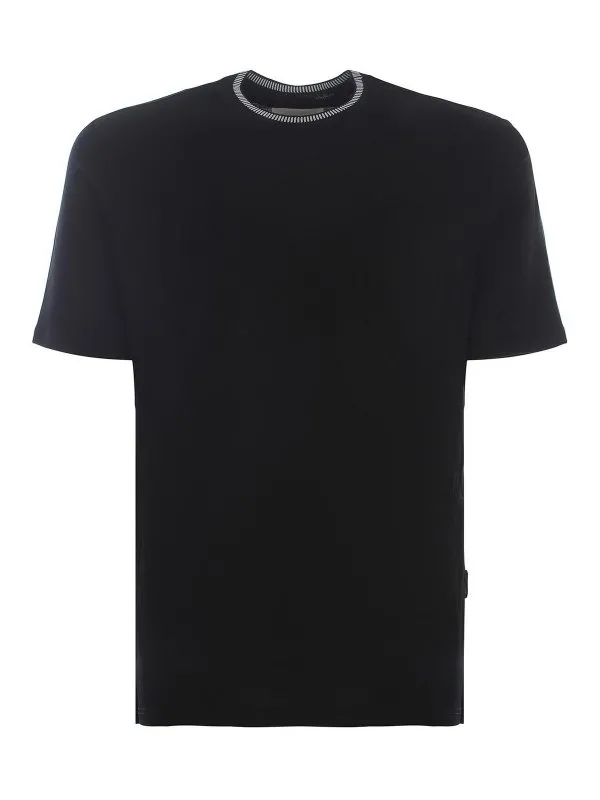 Yes london T-Shirt - Noir - Noir - Homme | XM4107NERO