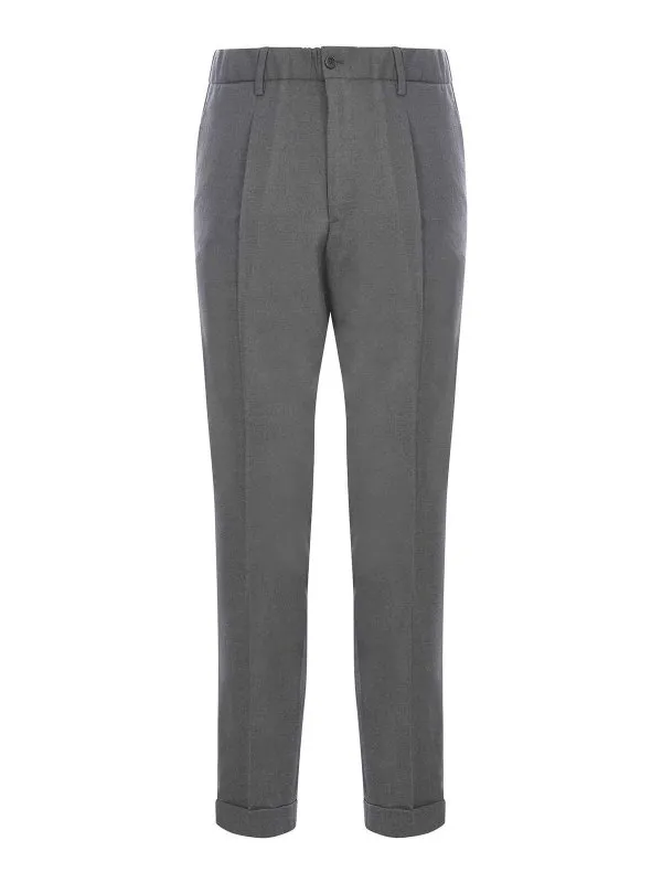 Briglia 1949 Pantalons Décontractés - Gris Clair | ISOLAS423120060