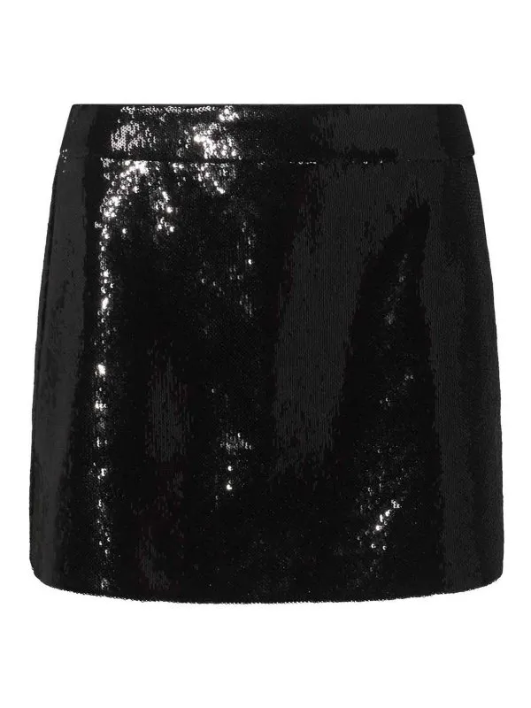 Dolce & Gabbana Jupe Midi - Noir - Noir - Femme | F4CWOTFLSIMN0000