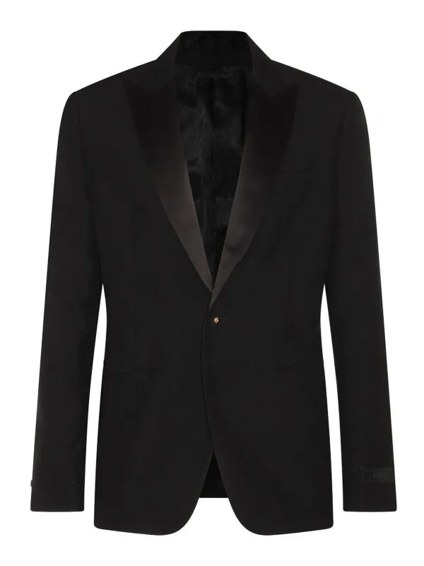 Versace Blazer - Noir - Noir - Homme | 10132761A098051B000