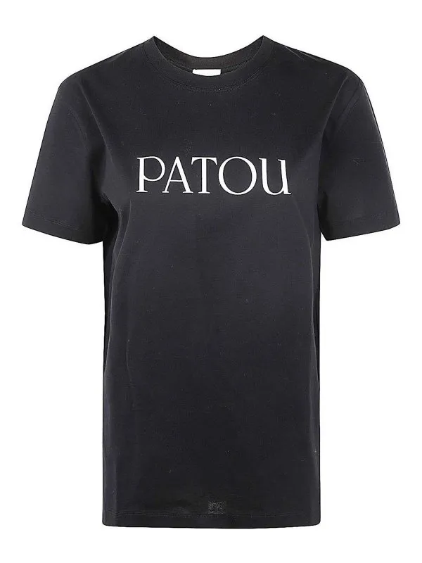 Patou T-Shirt - Noir - Noir - Femme | JE0299999999B | thebs.com