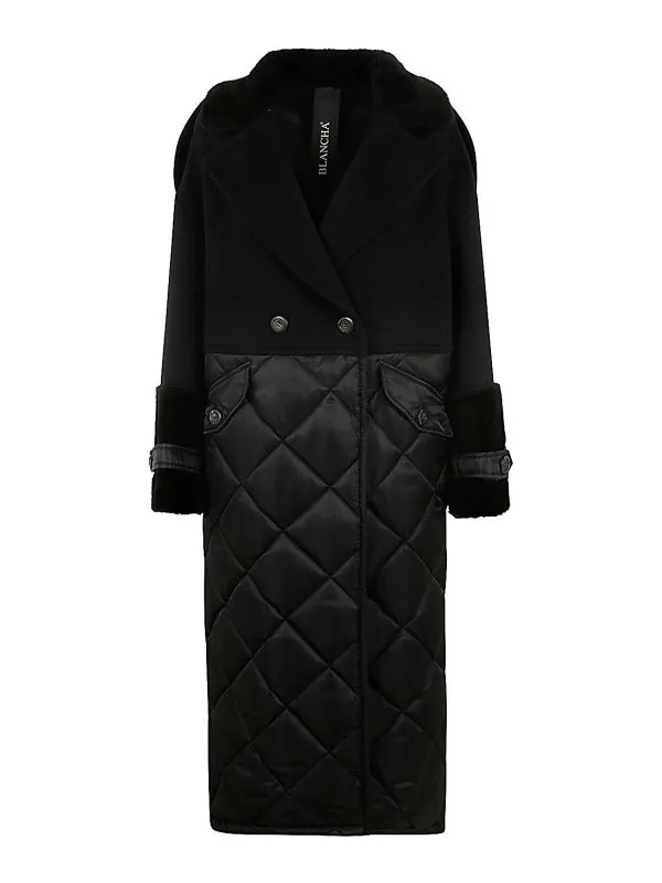 Blancha Manteau En Fourrure - Noir - Noir - Femme | 24079600BLACK