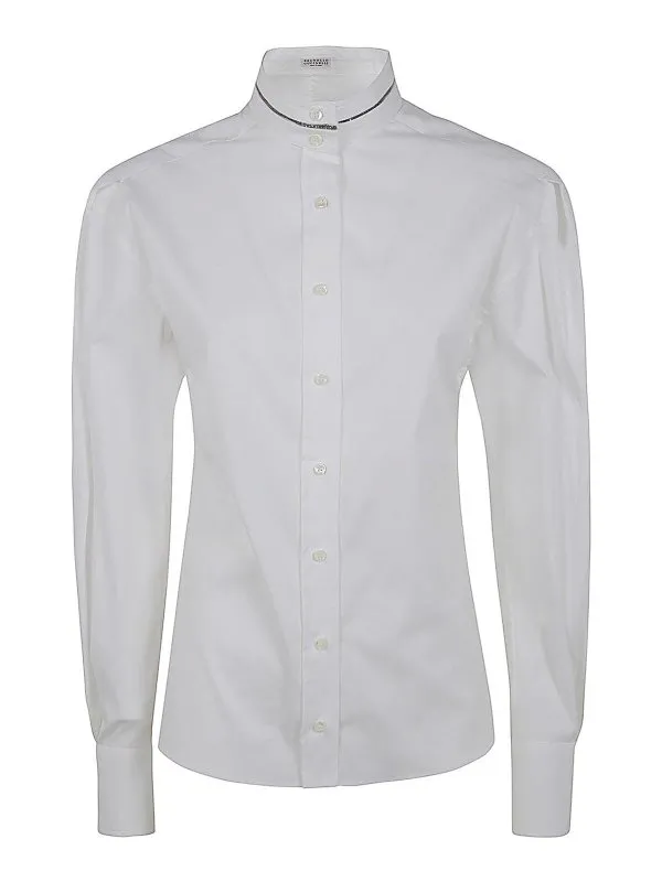 Brunello Cucinelli Chemise - Blanc - Blanc - Femme | M0091MN726C159