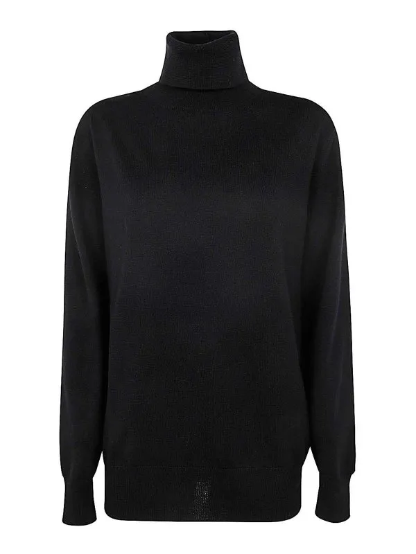 Jil Sander Pull Col Roulé - Noir - Noir | J04GP0002J14532001