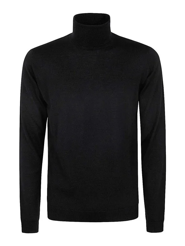 Nuur Pull Col Roulé - Noir - Noir - Homme | RA01003RA0109