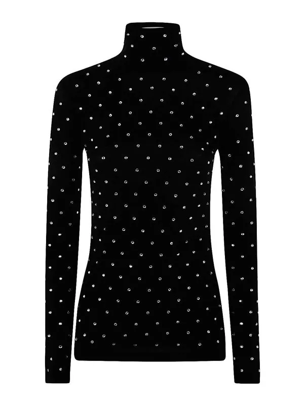 Rabanne T-Shirt - Noir - Noir - Femme | 24AJTO618CU0014P001