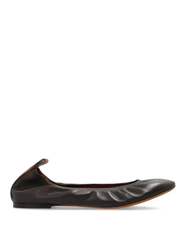 Lanvin Ballerines - Marron - Marron - Femme | FWBAMB02NAPAP2409564