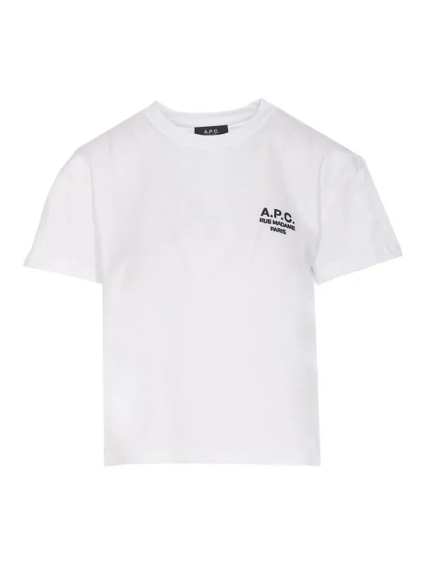 A.P.C. T-Shirt - Blanc - Blanc - Femme | COHBMF26389TAE