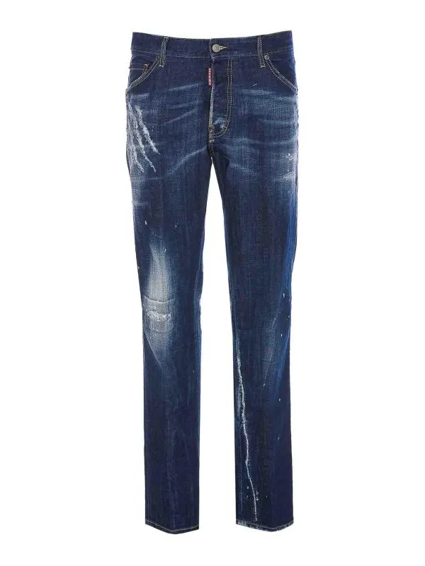 Dsquared2 Jean Bootcut - Bleu - Bleu - Homme | S74LB1559S30342470