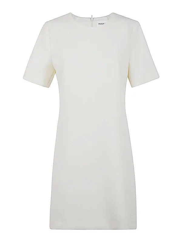 P.A.R.O.S.H. Robe Courte - Blanc - Blanc | D725438PAFFUTO084