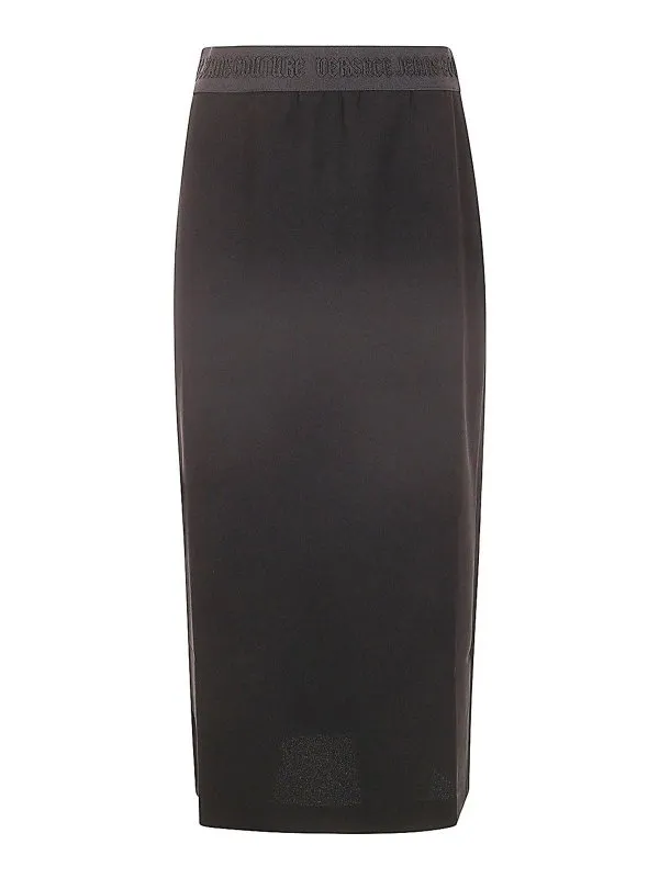 Versace Jeans Couture Jupe Midi - Noir - Noir | 77HAE806N0230899