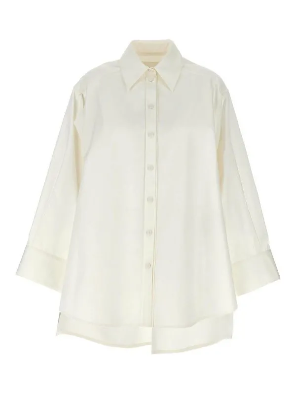 Jil Sander Chemise - Blanc - Blanc - Femme | J03DL0153J45266101