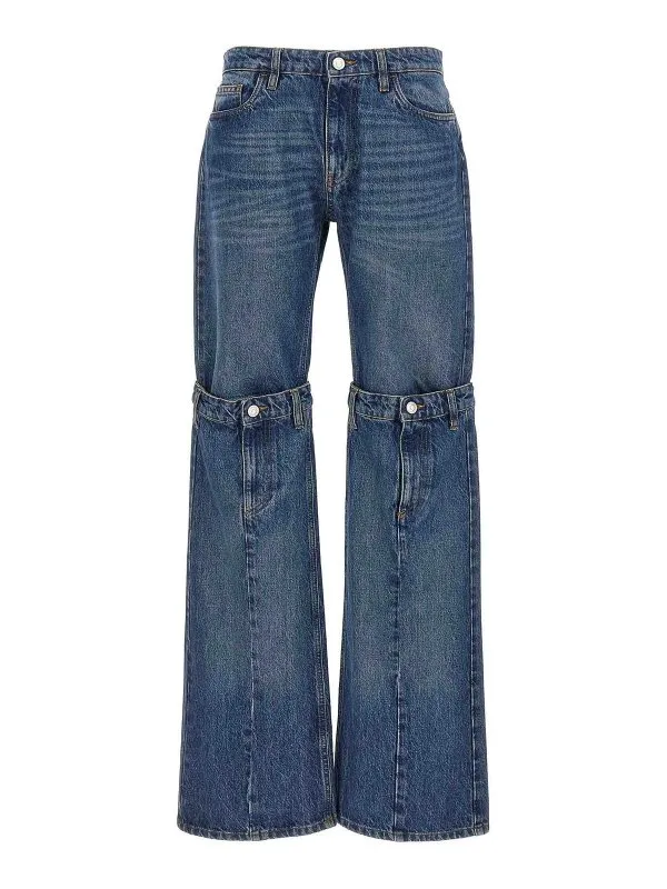 Coperni Jean Bootcut - Bleu - Bleu - Femme | COPP55252BLUE