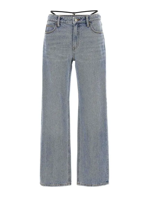 Alexander Wang Jean Bootcut - Bleu Clair - Femme | 4DC3244408471A