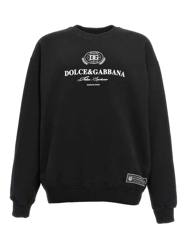 Dolce & Gabbana Sweat-Shirts - Noir - Noir | G9AHSTG7NYDN0000