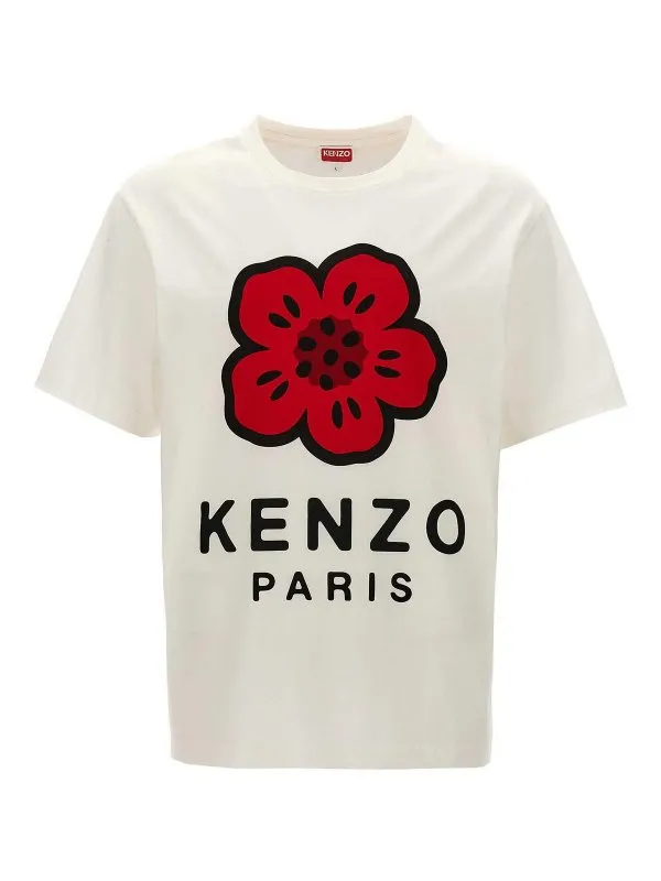 Kenzo T-Shirt - Blanc - Blanc - Homme | FE65TS4754SO02
