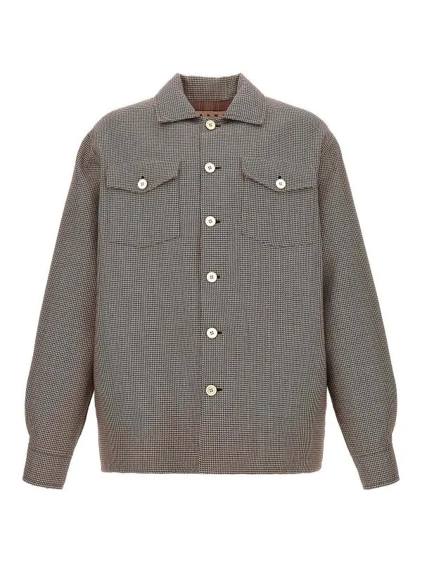 Marni Veste Casual - Rouge Brun - Homme | CUMU0310K0UTWA23PDR80