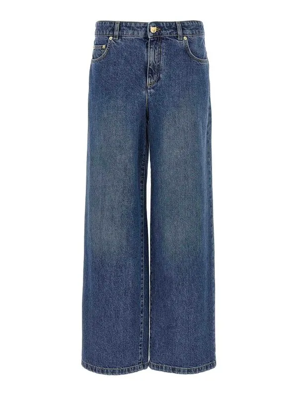 Moschino Jean Bootcut - Bleu - Bleu - Femme | 030855220295
