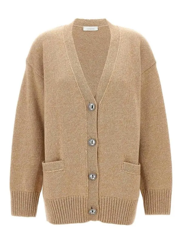 Rabanne Cardigan - Beige - Beige - Femme | 24AMPU288ML0287V929