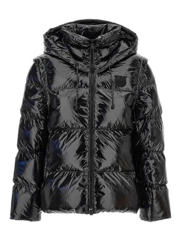 Pinko Blouson Rembourré - Noir - Noir - Femme | 103827A11KZ99