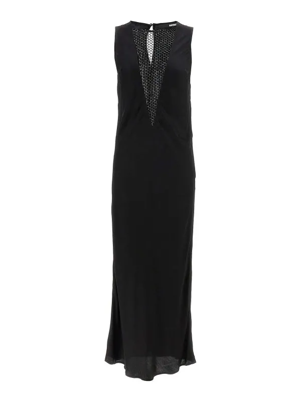 Rotate Birger Christensen Robe Au Genou - Noir | 112540100100