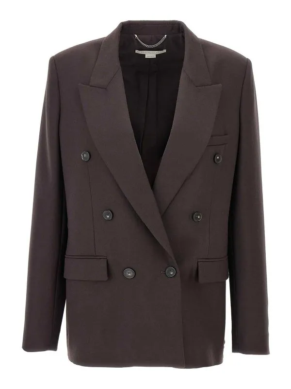 Stella Mccartney Blazer - Marron - Marron | 6501163CU7032011