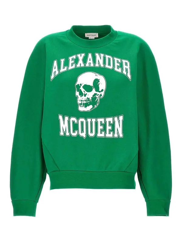 Alexander Mcqueen Sweat-Shirts - Vert - Vert | 752345QZAJ50305