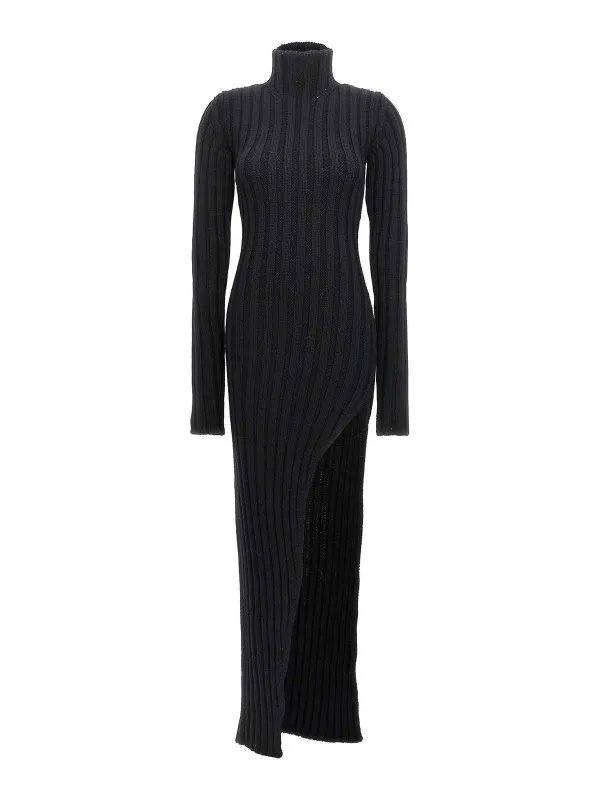 Ann Demeulemeester Maxi Robe - Noir - Noir | 2302WKN34KN026099