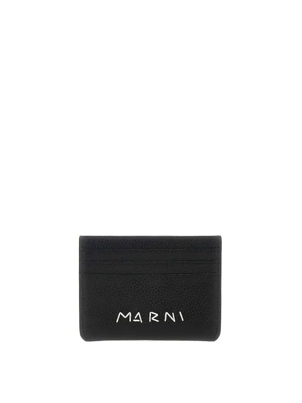 Marni Portefeuilles - Noir - Noir - Femme | PFMI0104U0P653300N99