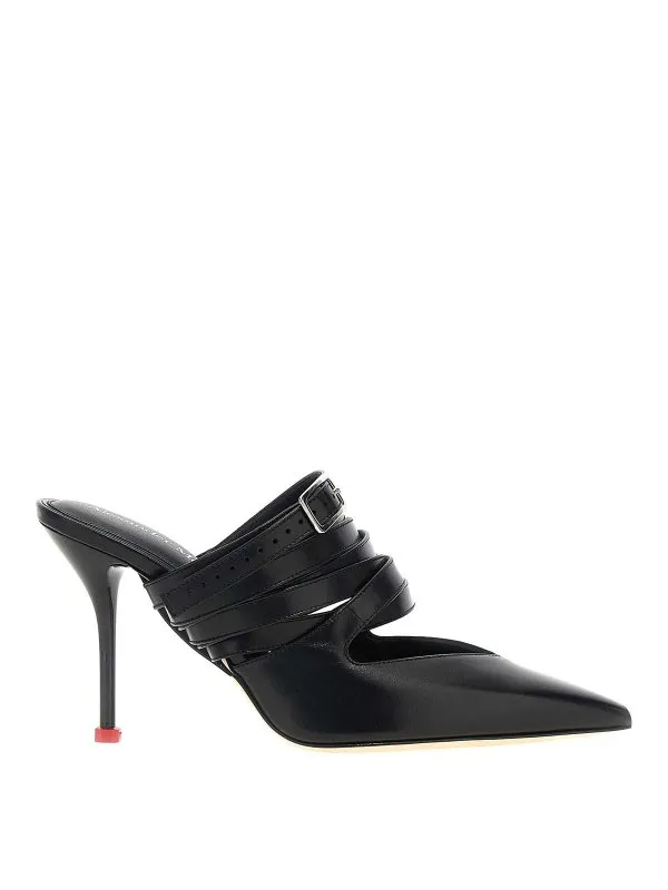 Alexander Mcqueen Mules - Noir - Noir - Femme | 797598WIFD71037