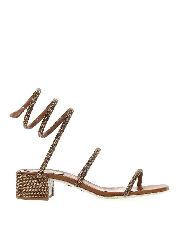 Rene Caovilla Sandales - Marron - Marron | C12037040R001Y240