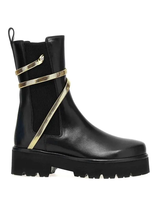 Rene Caovilla Bottines - Noir - Noir - Femme | C122600450001V017