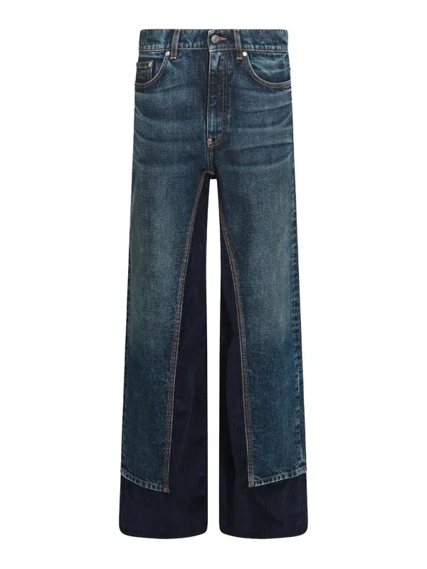 Stella Mccartney Jean Bootcut - Bleu - Bleu | 6D02893SPH824480