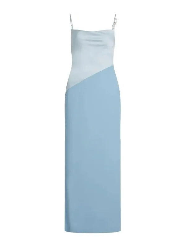 Karl Lagerfeld Robe Au Genou - Bleu Clair - Femme | 241W1304303