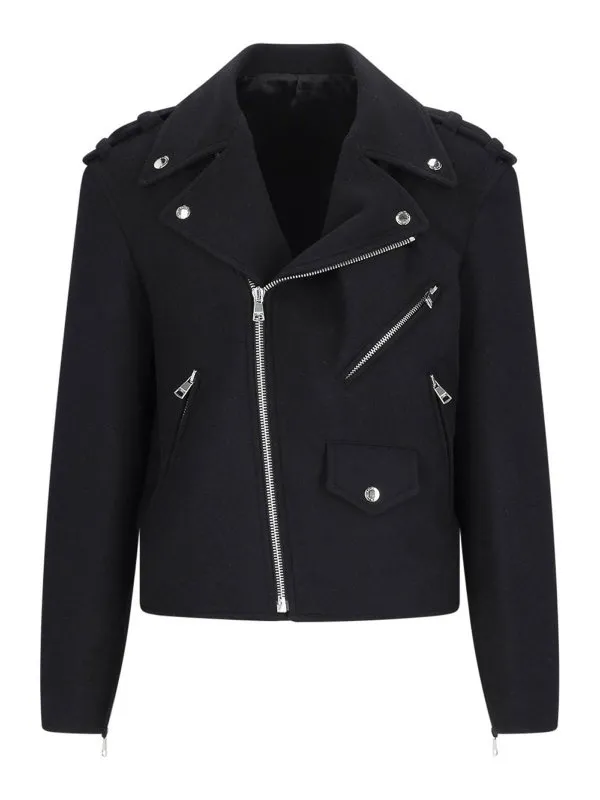 Balmain Veste Casual - Noir - Noir - Homme | DH1TD512WC680PA