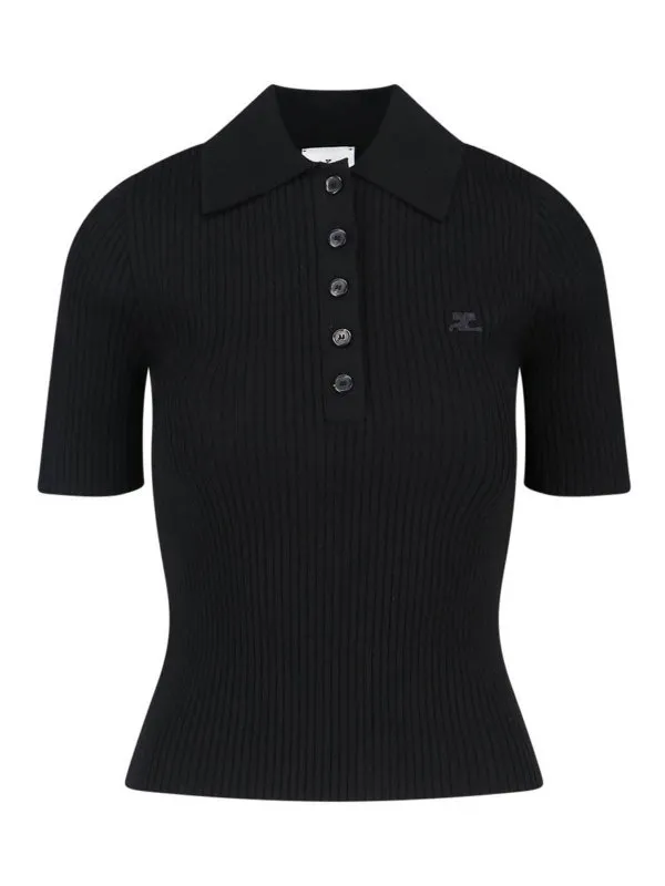 Courreges T-Shirt - Noir - Noir - Femme | VESMPO029FI00019999