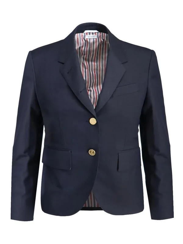 Thom Browne Blazer - Bleu - Bleu - Femme | FBC010V00626415