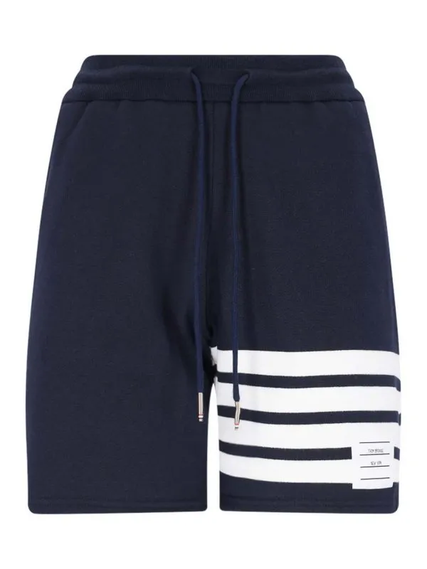Thom Browne Short - Bleu - Bleu - Femme | FJQ056A00535415