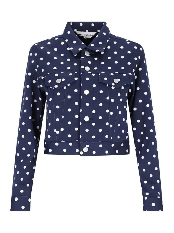 Comme Des Garcons Blazer - Bleu - Bleu - Femme | NLT001W231