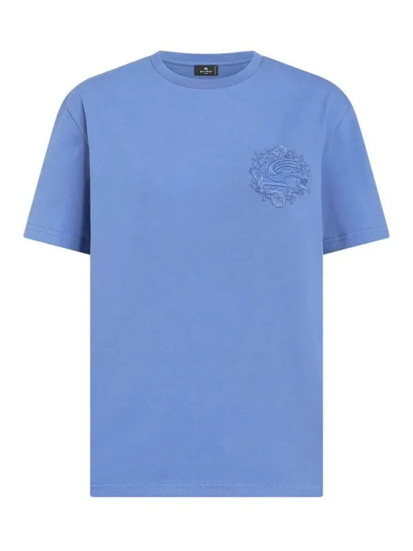 Etro T-Shirt - Bleu Foncé - Bleu Foncé | WRJB0006AC036B0759