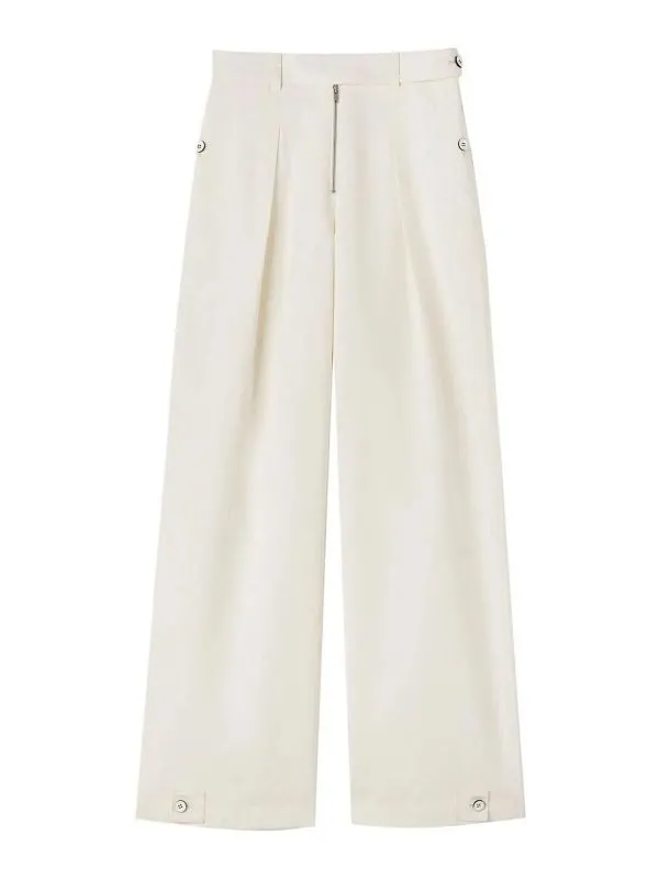 Jil Sander Pantalons Décontractés - Blanc | J02KA0202J45007102