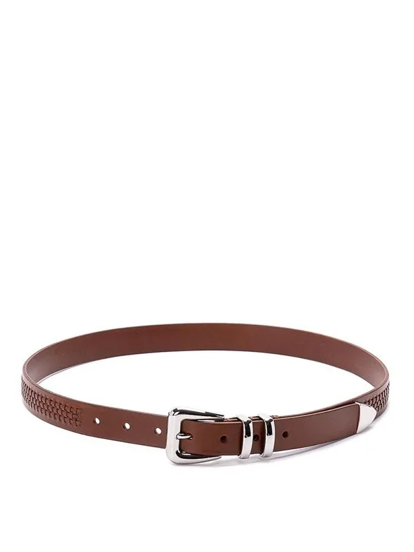Brunello Cucinelli Ceinture - Marron Clair - Homme | MAUOA253C6719