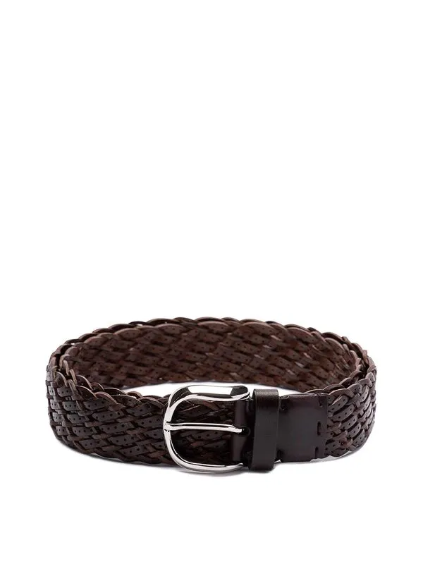 Brunello Cucinelli Ceinture - Marron Foncé - Homme | MAUEC327C6074