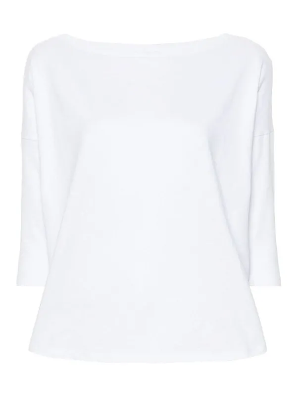 Wild Cashmere Top - Blanc - Blanc - Femme | ELLEN001 | thebs.com