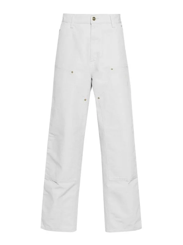 Carhartt Pantalons Décontractés - Gris - Gris | I03150129J0232