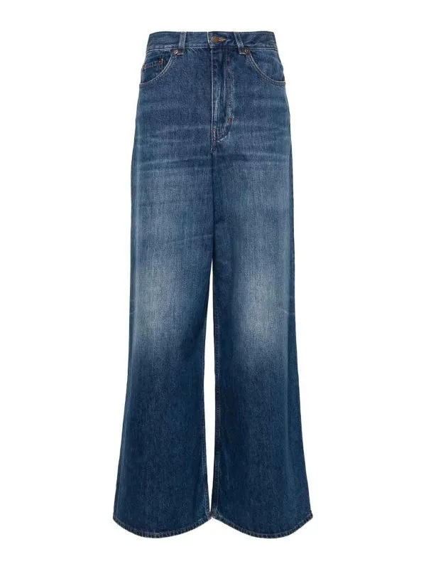 Chloe' Jean Droit - Bleu - Bleu - Femme | CHC24ADP02150402