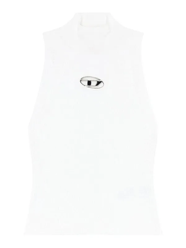 Diesel Top - Blanc - Blanc - Femme | A130200DLAX100 | thebs.com