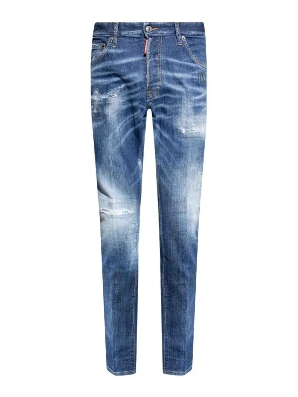 Dsquared2 Jean Bootcut - Bleu Foncé - Homme | S74LB1553S30342470
